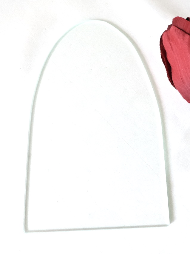 Ersatzscheibe, Sonderform, flach, 16,5 cm H