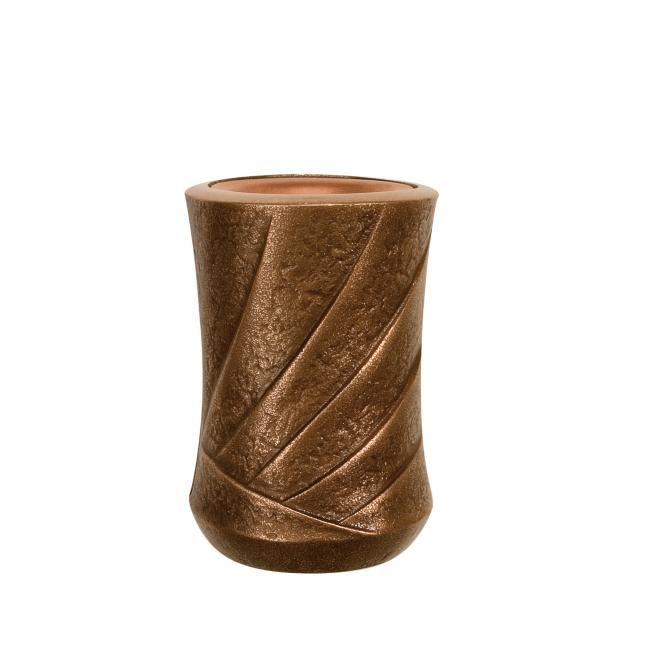 Vase für Grabstein, Wandvase, 2 Höhen