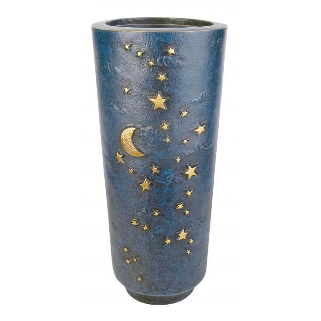 Grabvase,  "Sternenhimmel", Grabschmuck, Vase, Grab