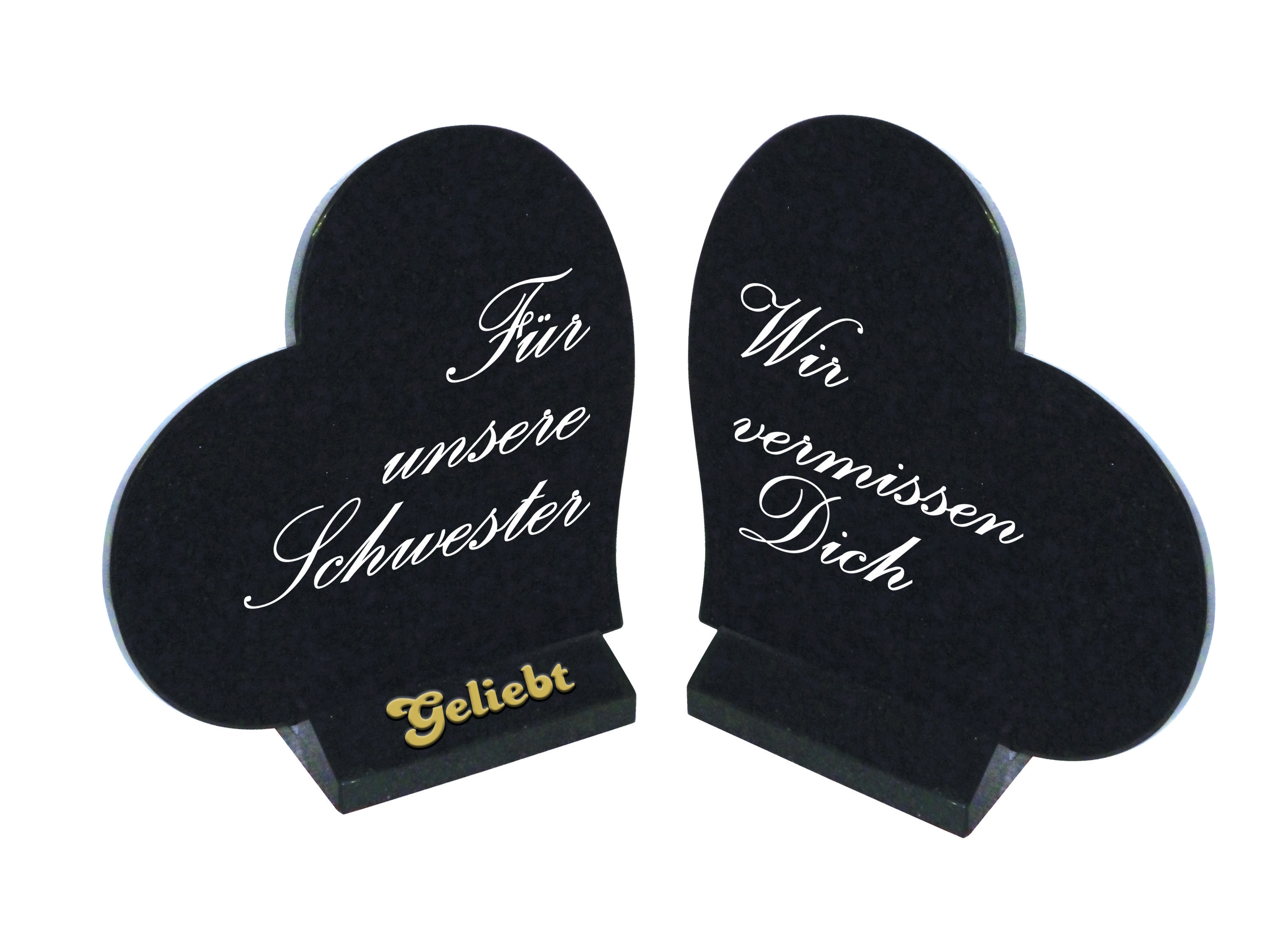 Schrifttafelherz "Orion"