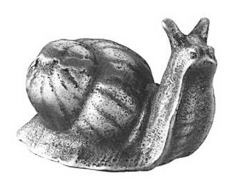 Weinbergschnecke, Grabschmuck, Deko, garten