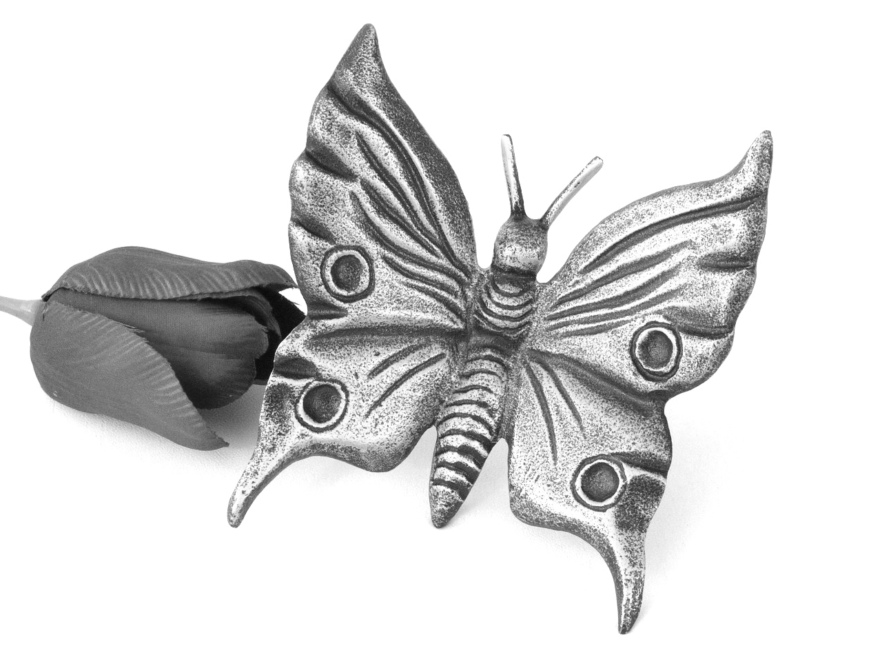 Schmetterling in 3 Größen, auch farbig, Grabschmuck