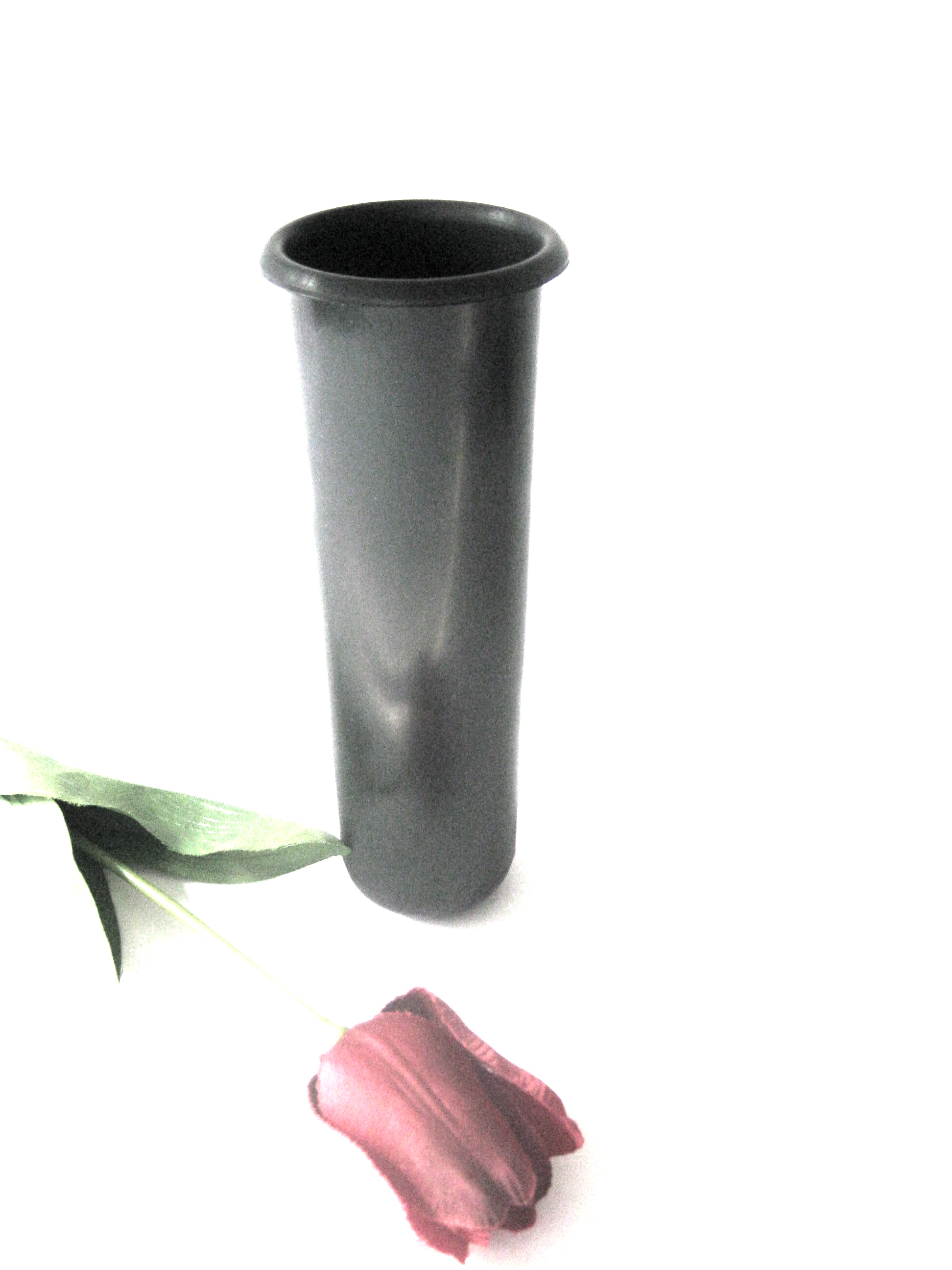 Kunststoffeinsatz Steinvase 19 cm h, 7 cm Ø außen