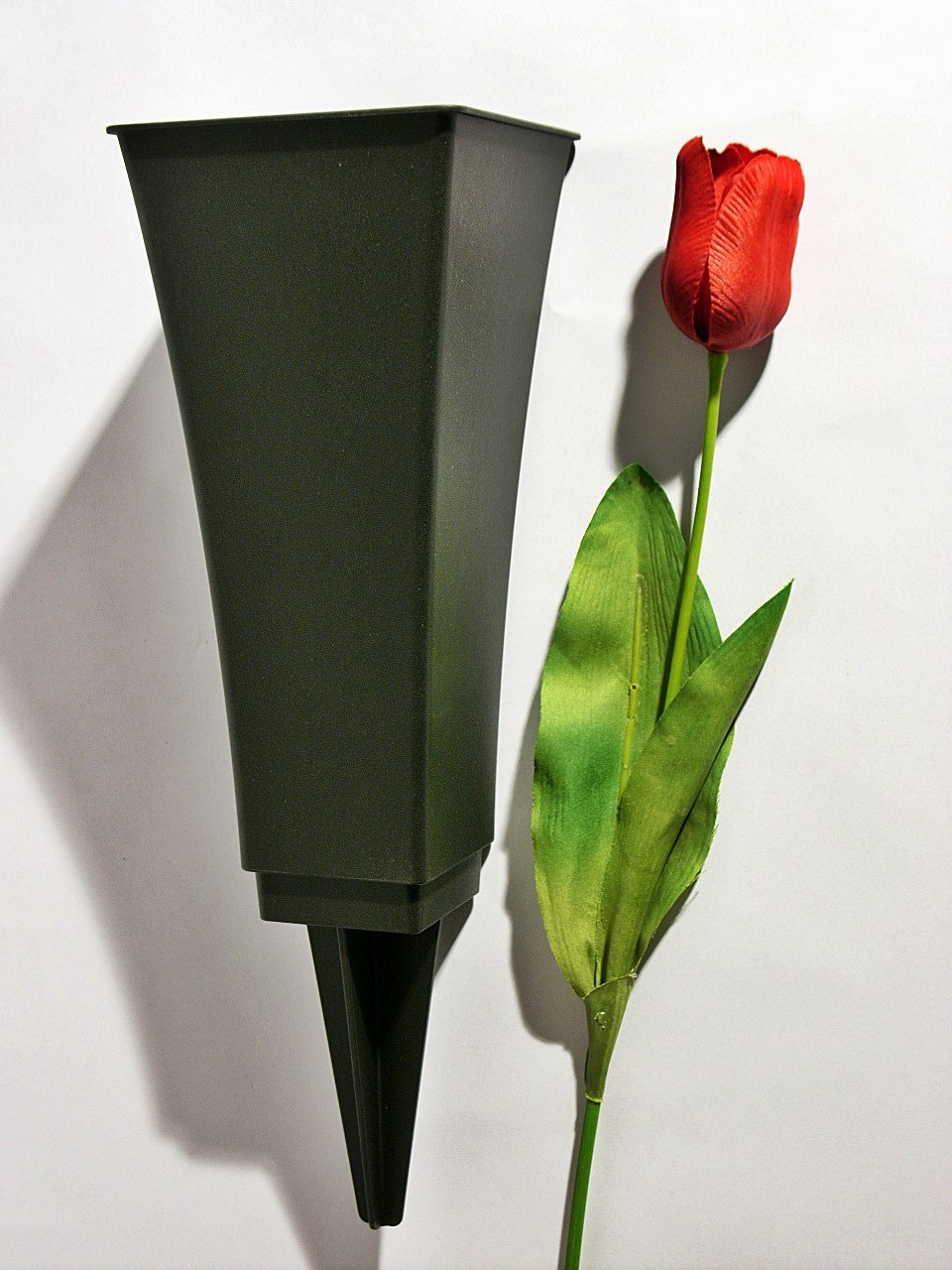 Kunststoffvase, Grab,Steckvase, Grabsteckvase, 4 Größen