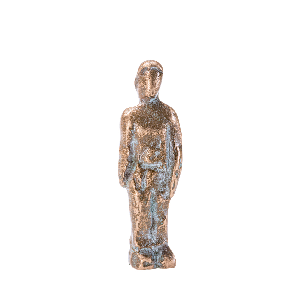 Bronzefigur, Junge