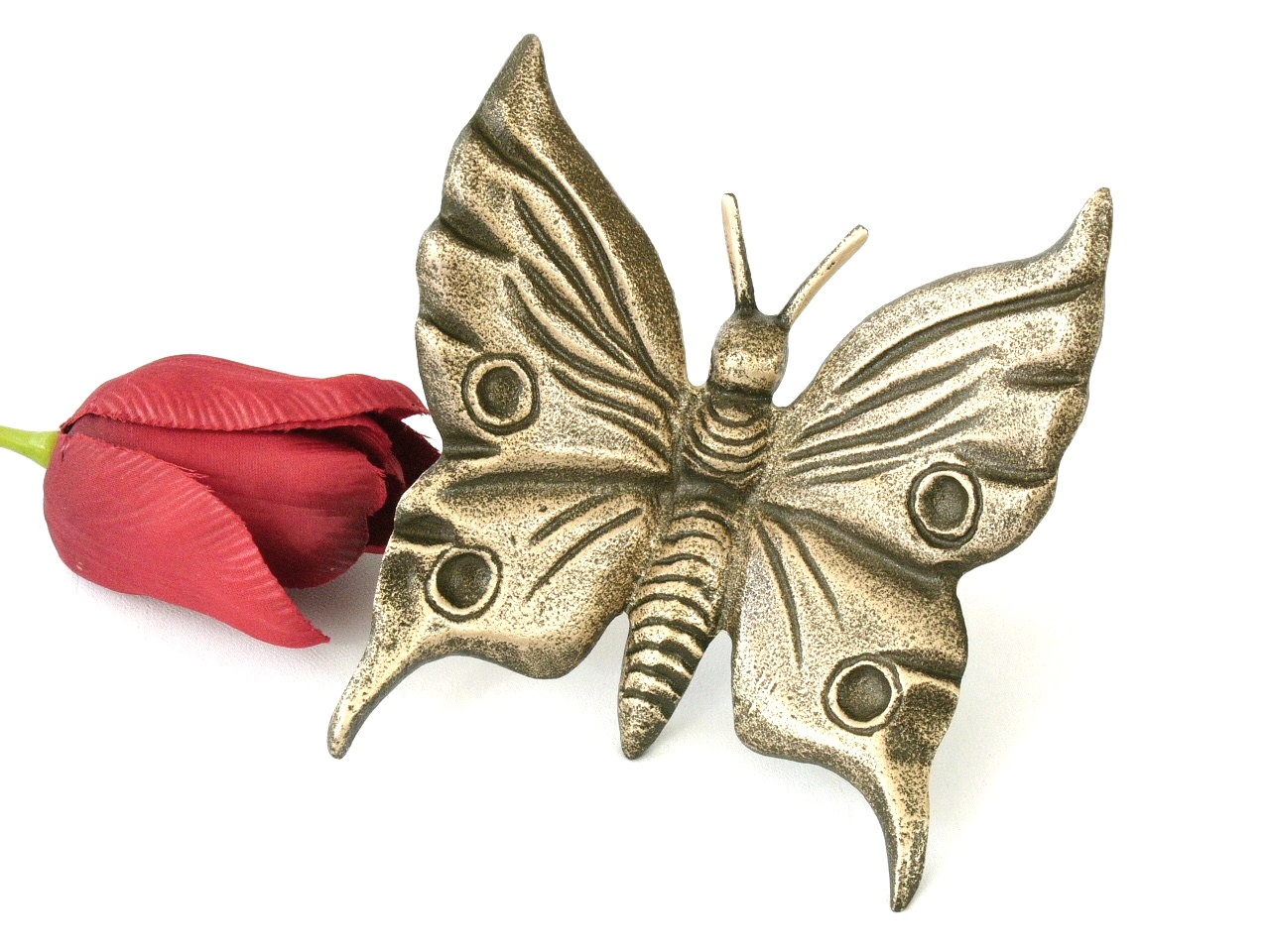 Schmetterling in 3 Größen, auch farbig, Grabschmuck