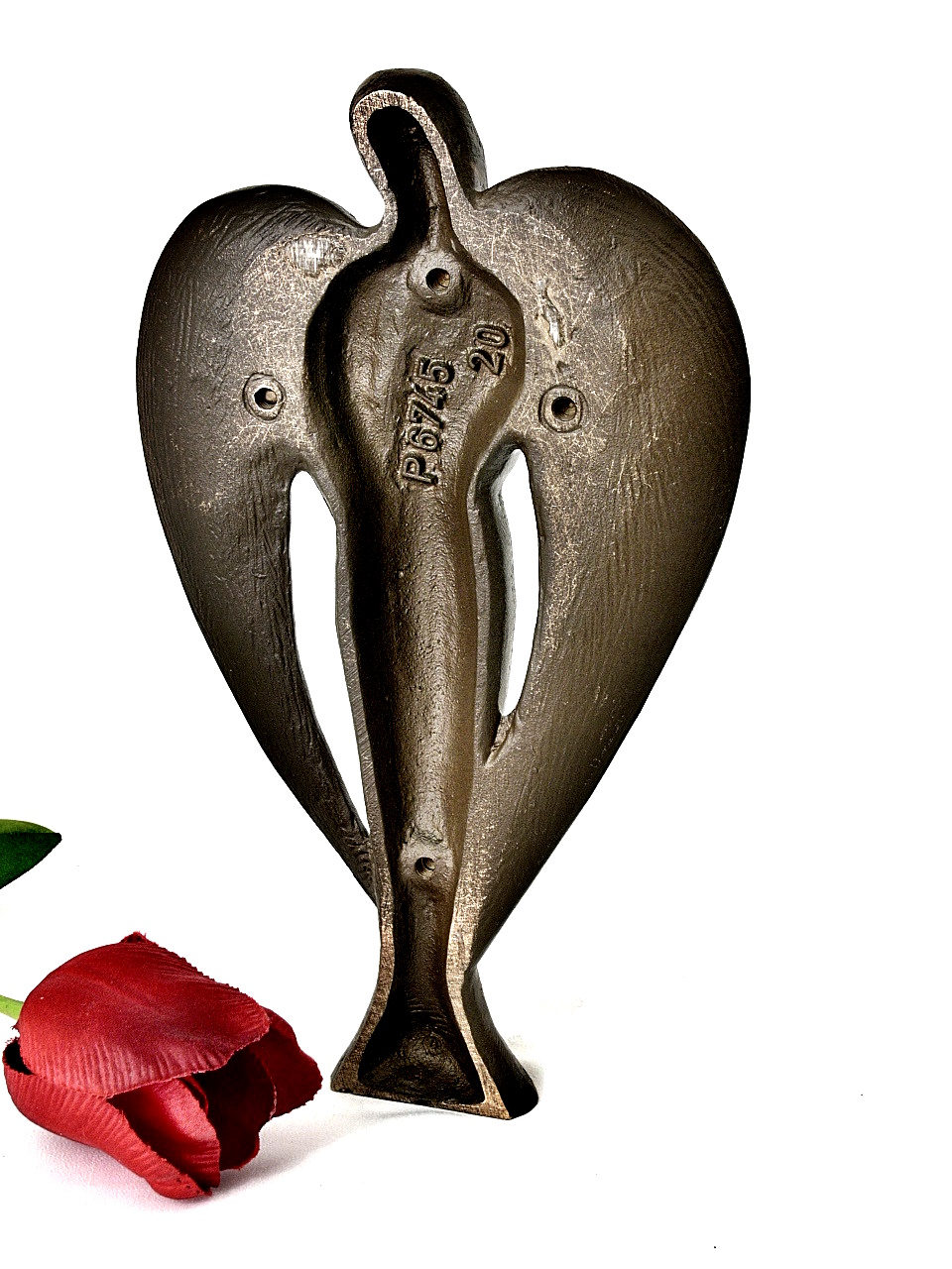 Herzengel, Engel, Grabschmuck, Engelfigur, 2 Größen