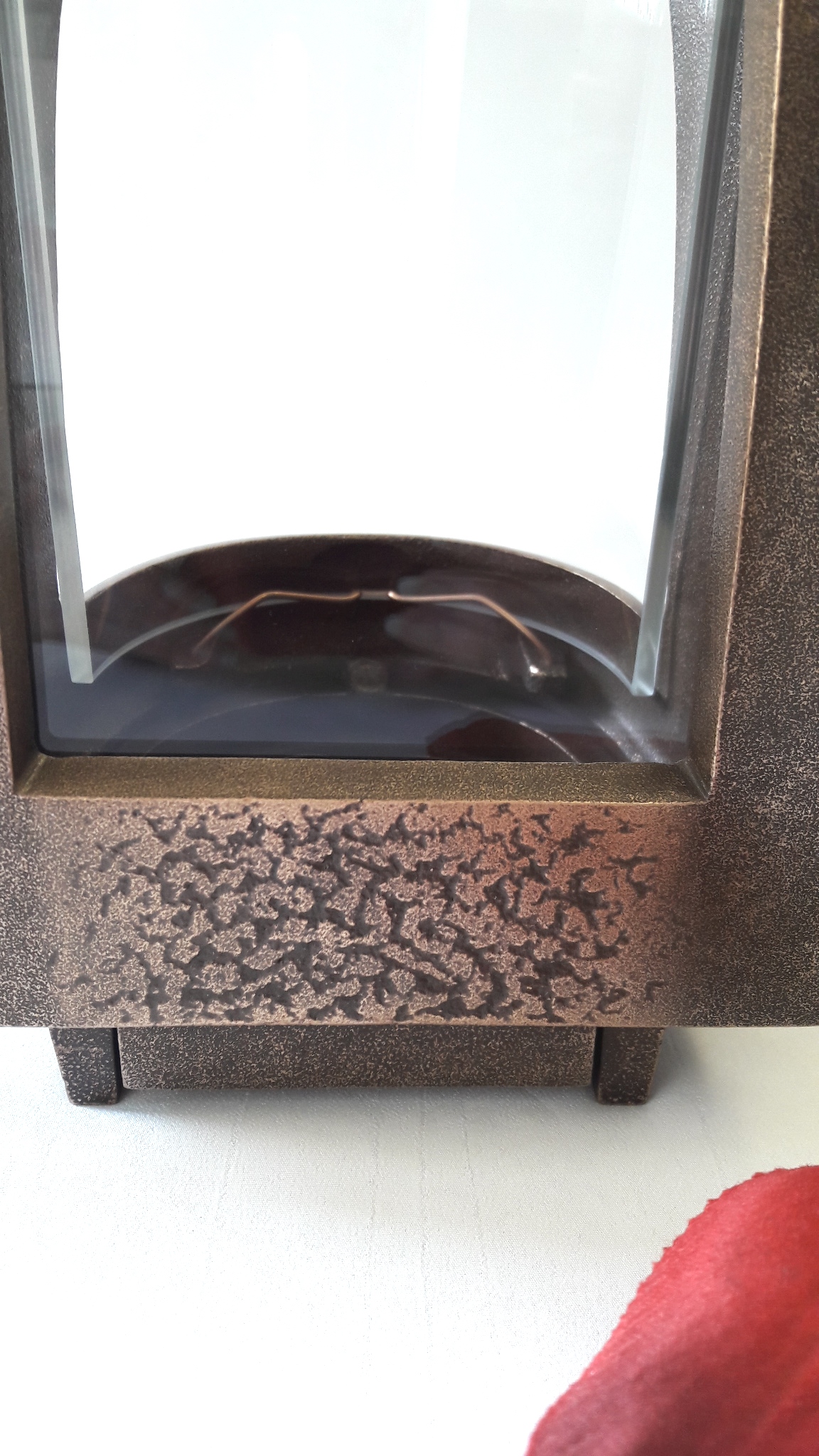 Grableuchte, Grablampe Bronze