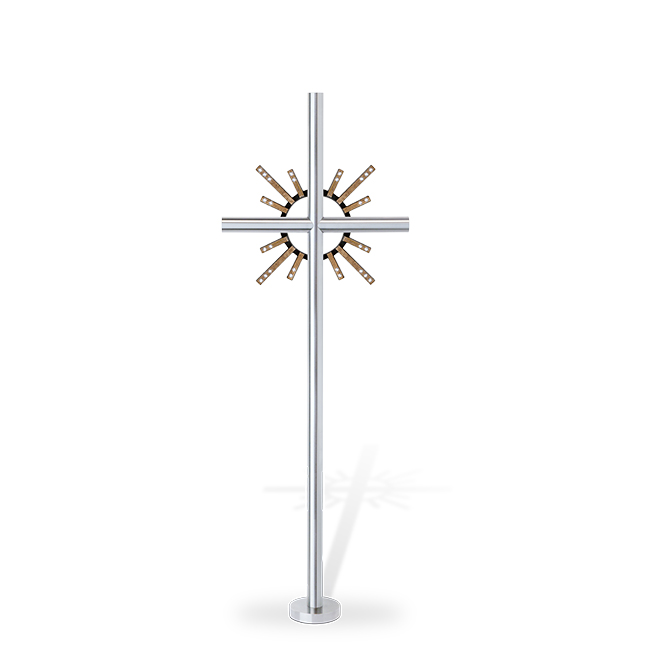 Kreuz mit Strahlenkranz