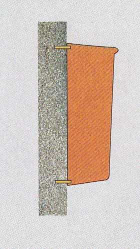 Wandblumenvase