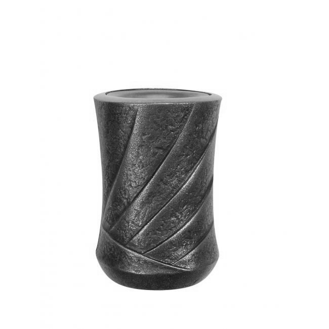 Vase für Grabstein, Wandvase, 2 Höhen