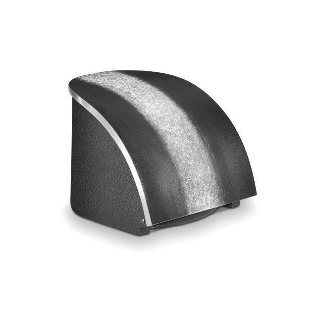 Weihwasserschale, neue Patina >>Schwarz/ Ornament Grau