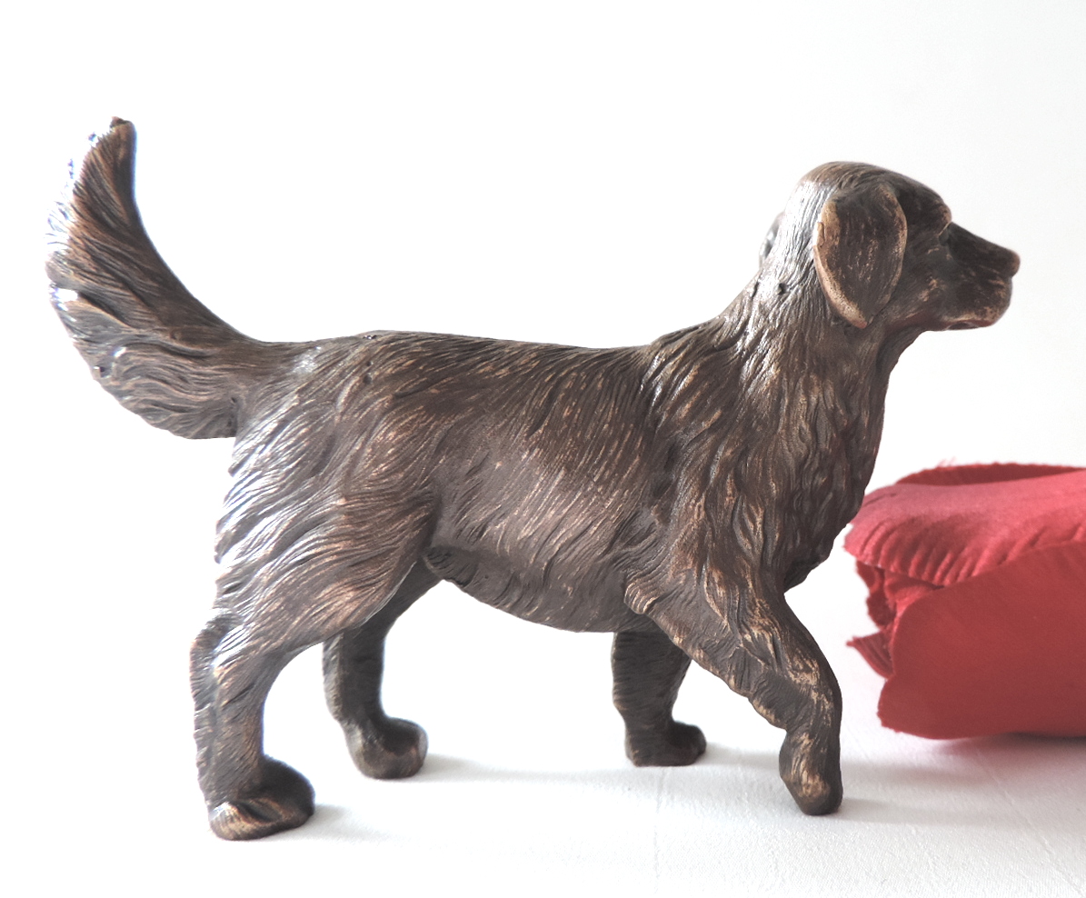 Golden Retriever, Grabschmuck,Hundefigur, Grab