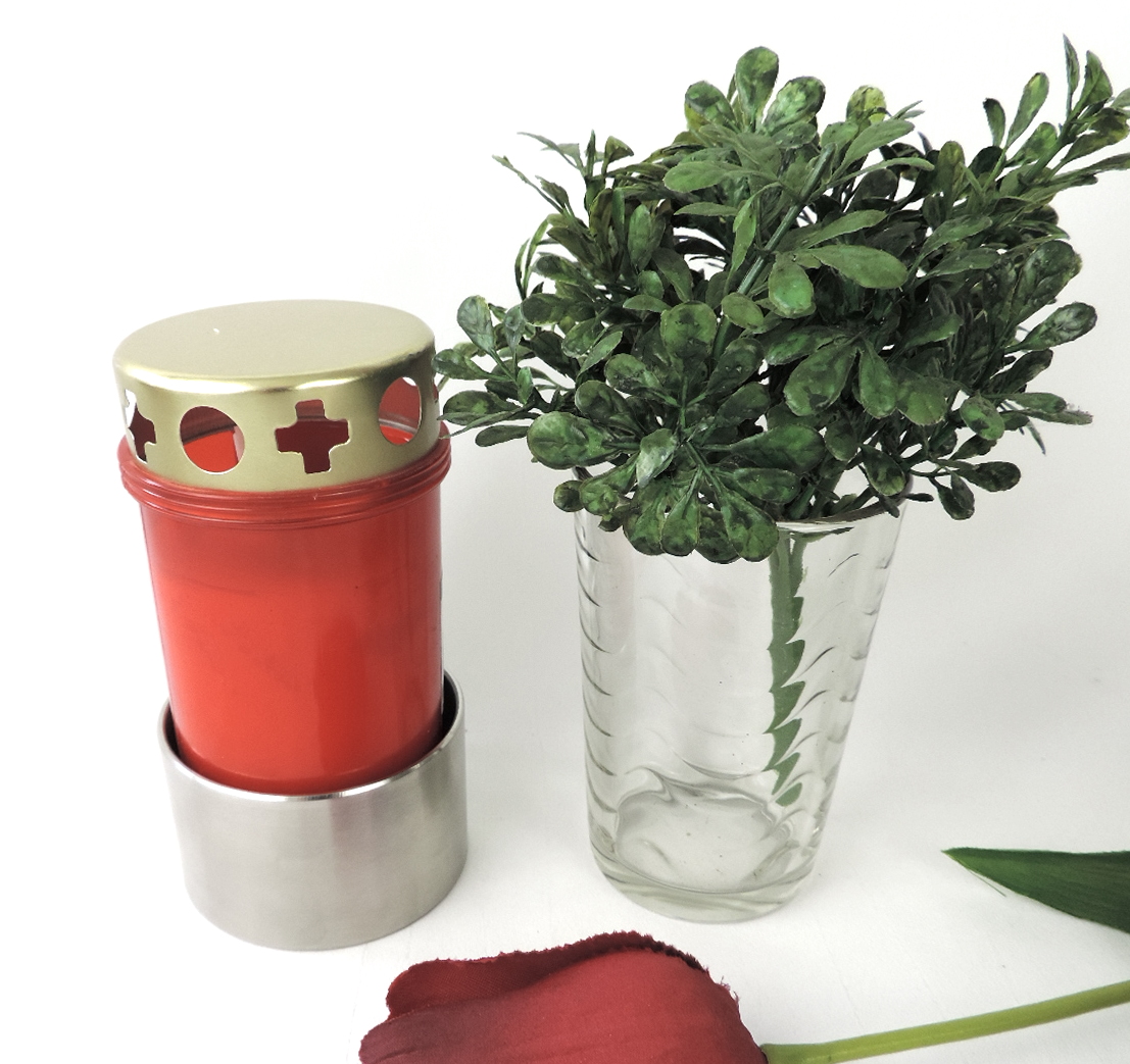 Kombination, Wandvase, mit Kerzenhalter, zum Kleben