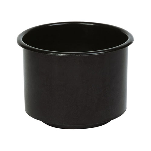 Kunstoff- Einsatz, 16 cm Ø ohne Rand, 12,7 cm Höhe ohne Rand, für Grabschale