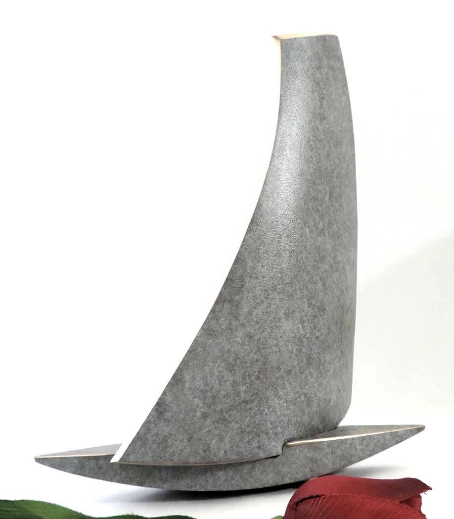 Segelschiff, Bronze, 2 Größen, beschriftbar