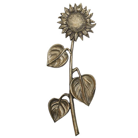 Sonnenblume, 5 Größen, ewiger Blumenschmuck, Grab