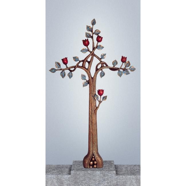 Kreuz mit Rosen