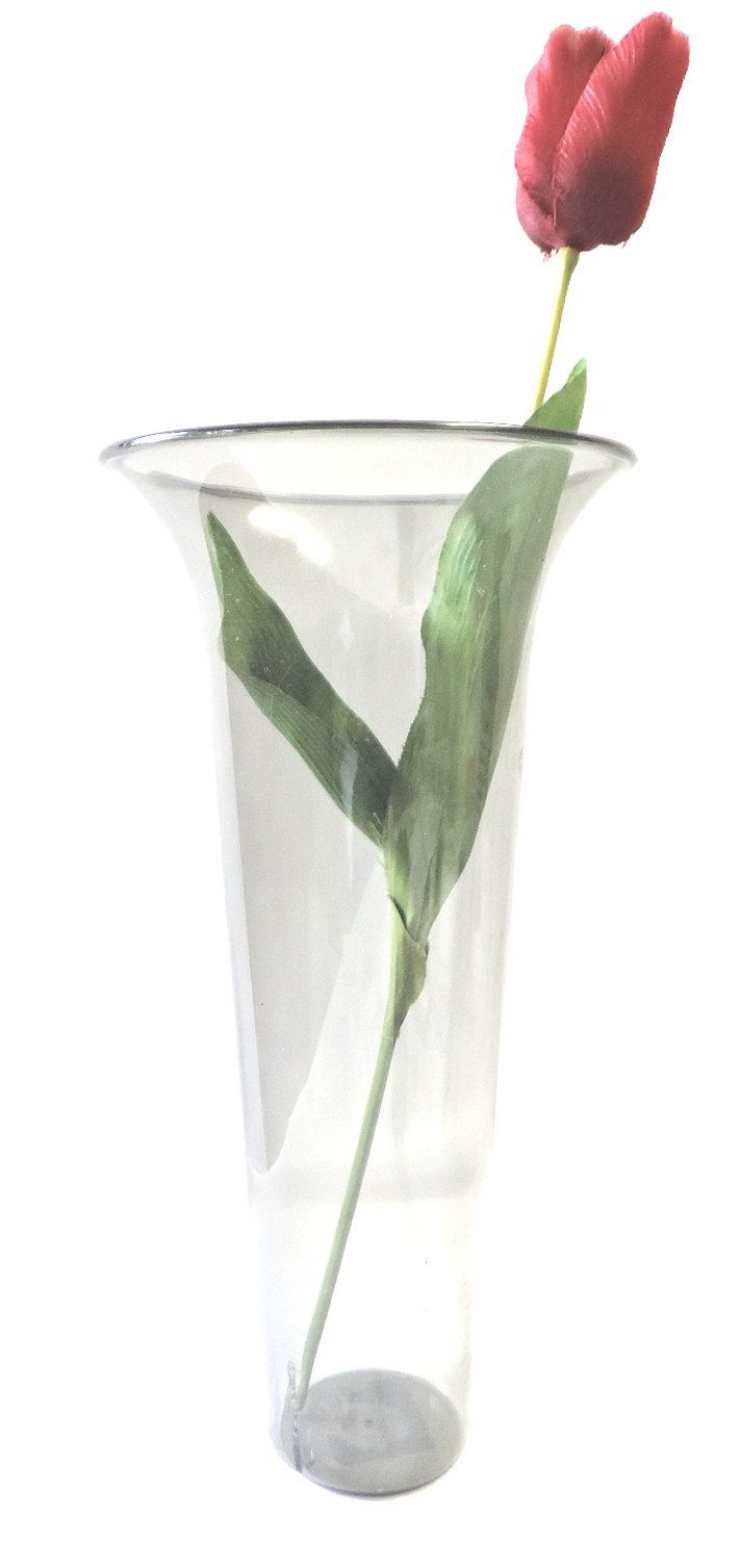 Einsatz Bodenvase, 31,3 cm H, 15,3 cm Ø außen