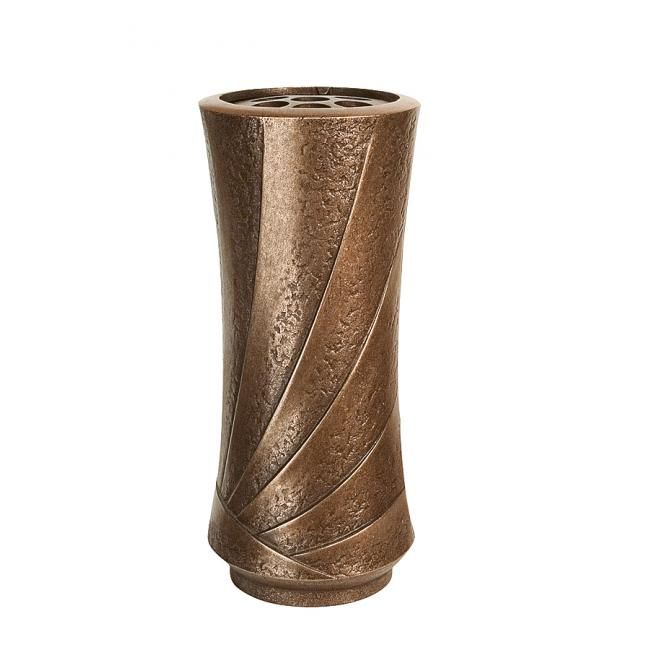 Vase mit Fächermotiv