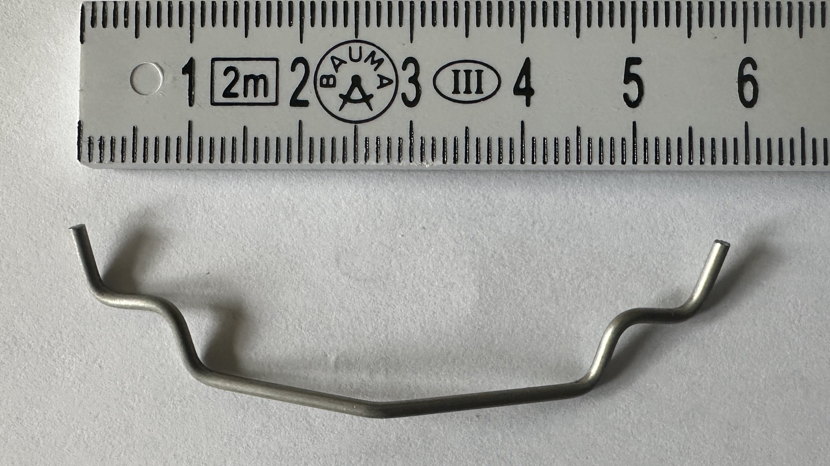Halteklammer für Laternenglas, 6 * 1,5 cm