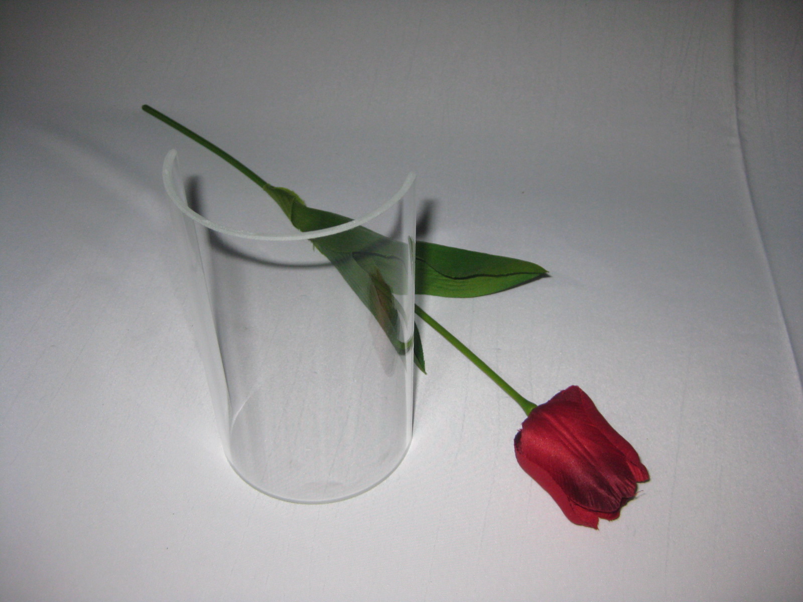 Halbzylinderglas 15,8 x 9,5 cm
