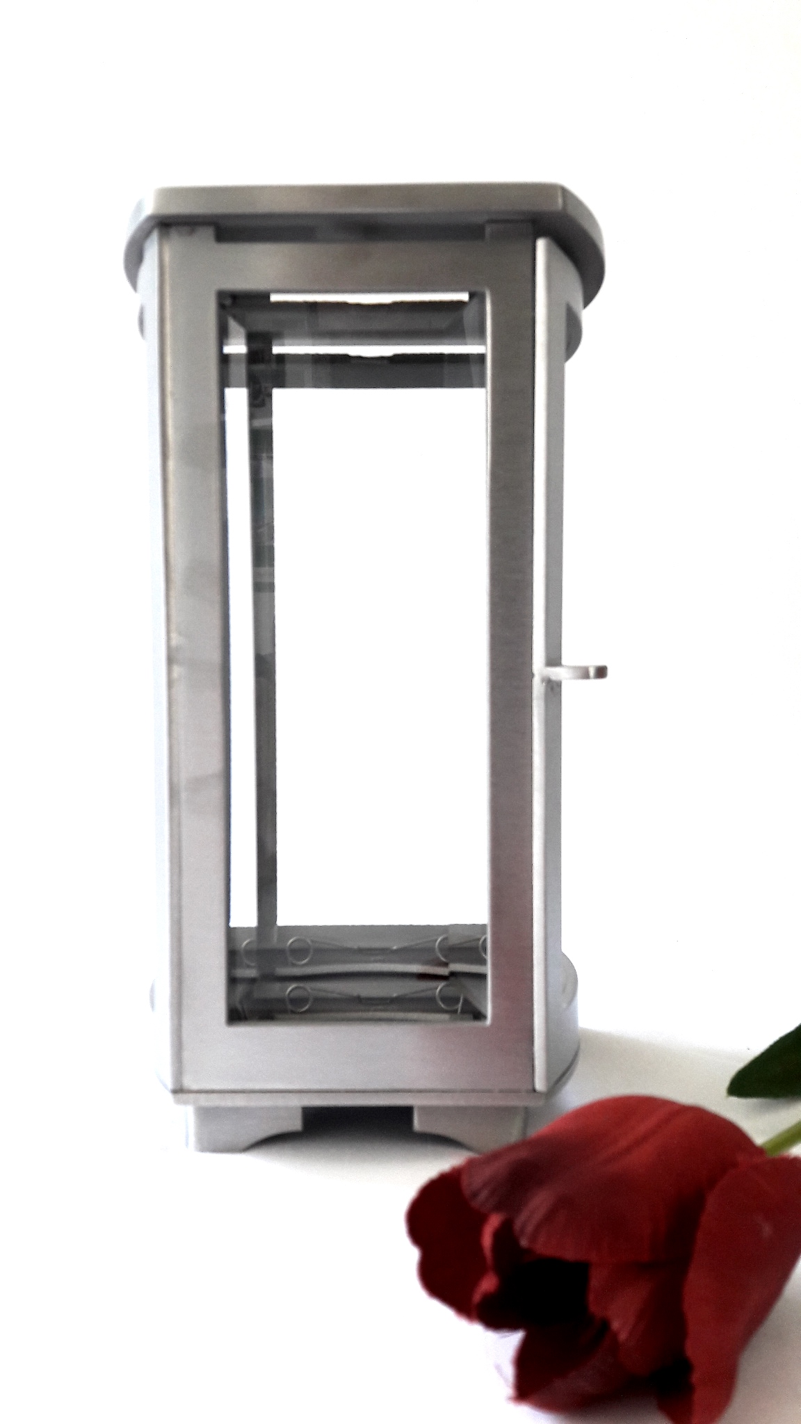 Edelstahl- Leuchte,Grablaterne, Grablicht Inox, 3 Größen