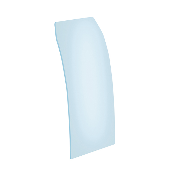 Ersatzglas gebogen, 12cm H