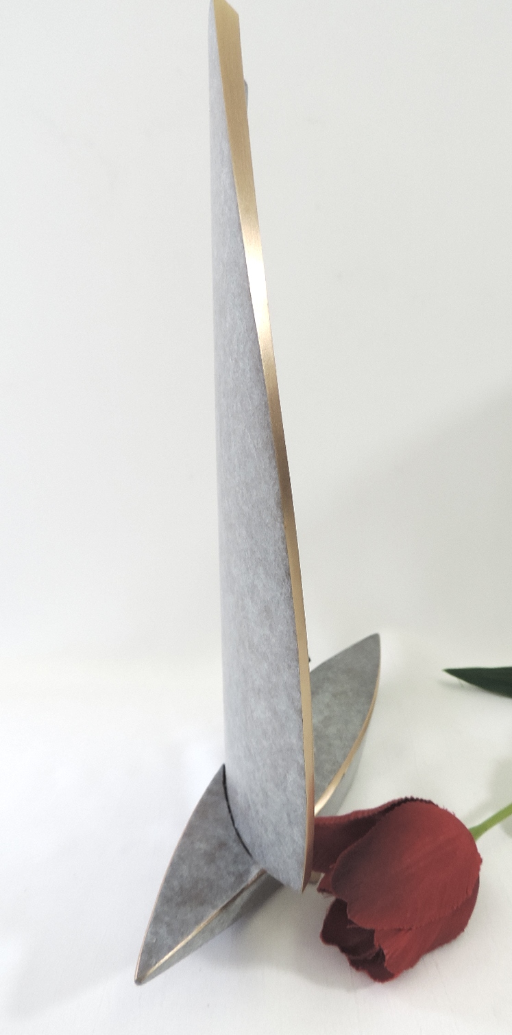 Segelschiff, Bronze, 2 Größen, beschriftbar