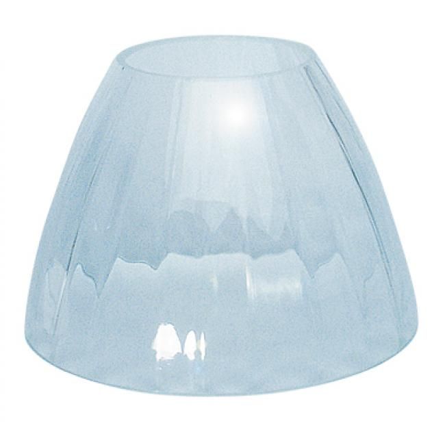 Lampenschirmglas 13 cm h, 19/10 cm Ø