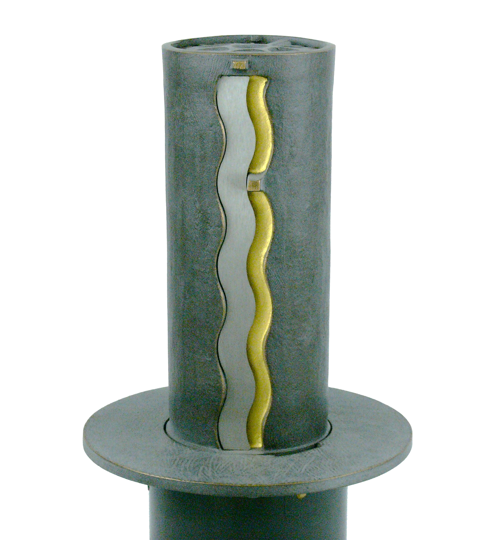 Absenkbare Vase "Welle"
