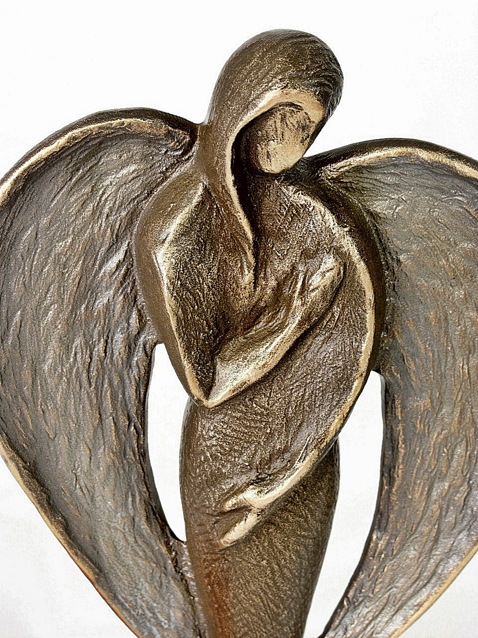 Herzengel, Engel, Grabschmuck, Engelfigur, 2 Größen