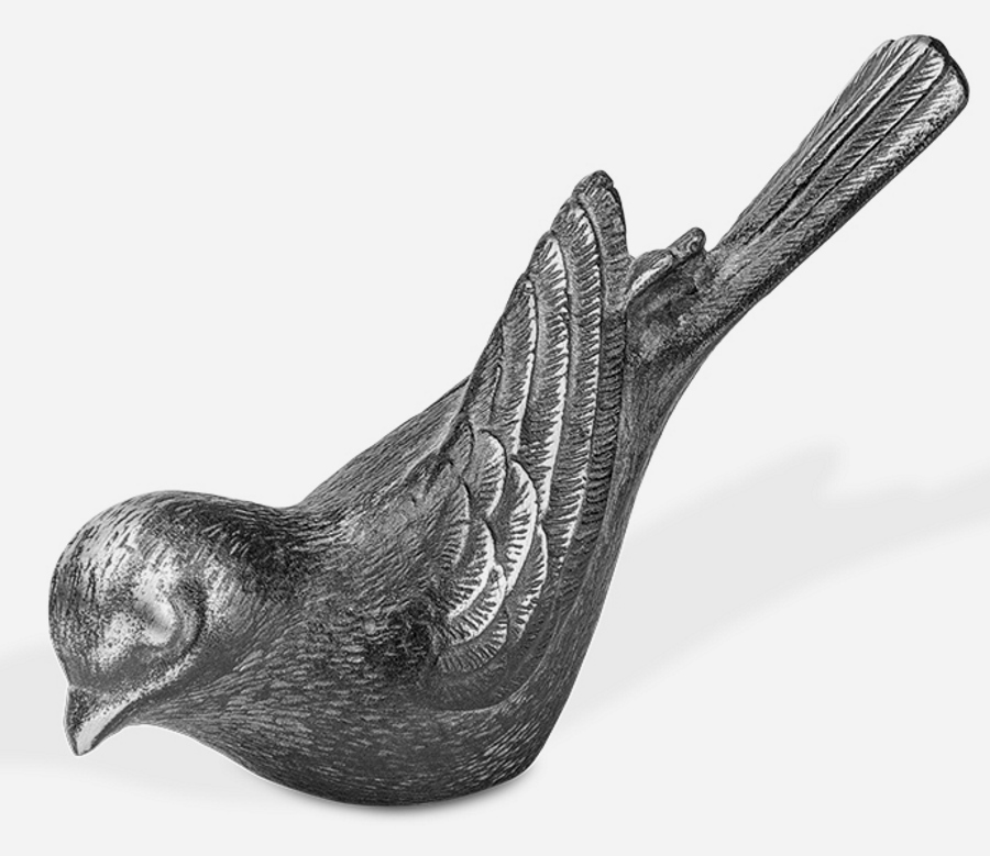 Vogel Aluminium, Grabschmuck