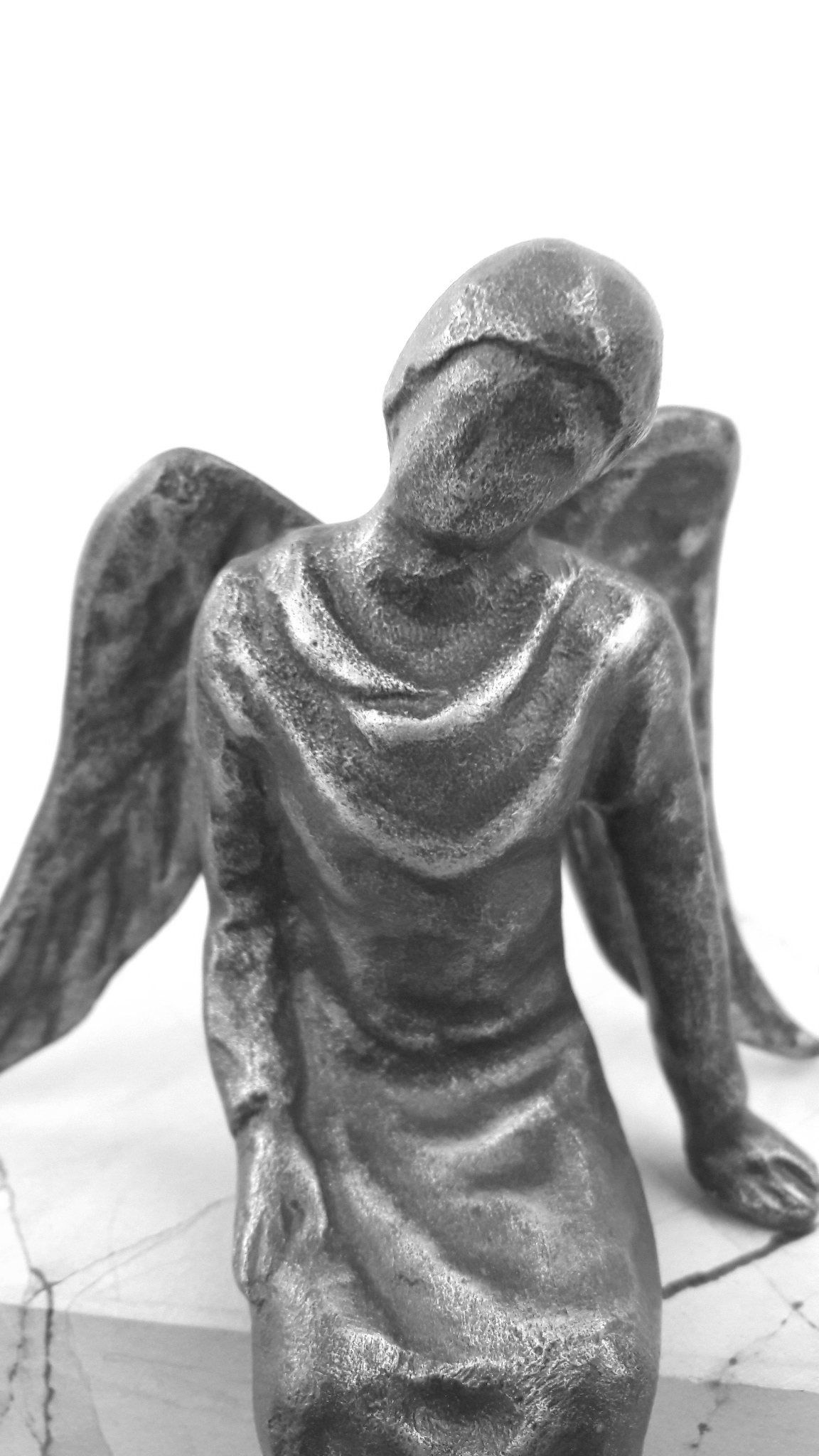 Engelskulptur, Engel,10,5 cm h, Grabschmuck