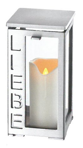Grableuchte, "Liebe", Laterne, Grablampe, 2 Größen