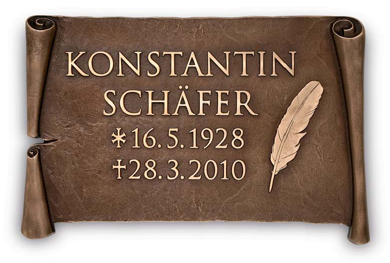 Schriftrolle, Bronze, Schrifttafel, Grab