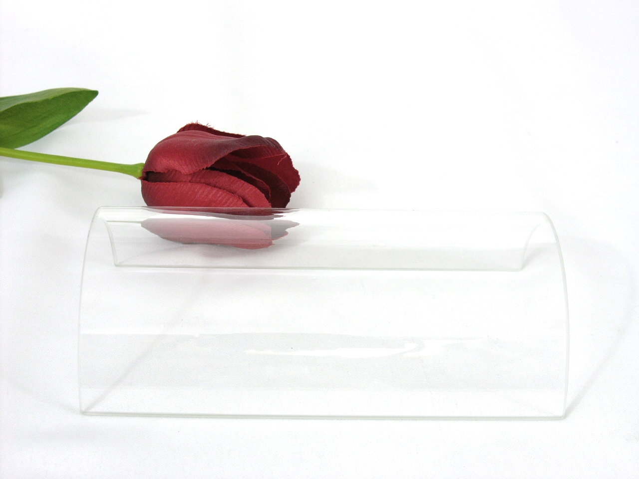 Halbrundes Ersatzglas 23,5 cm H, 12 cm Ø