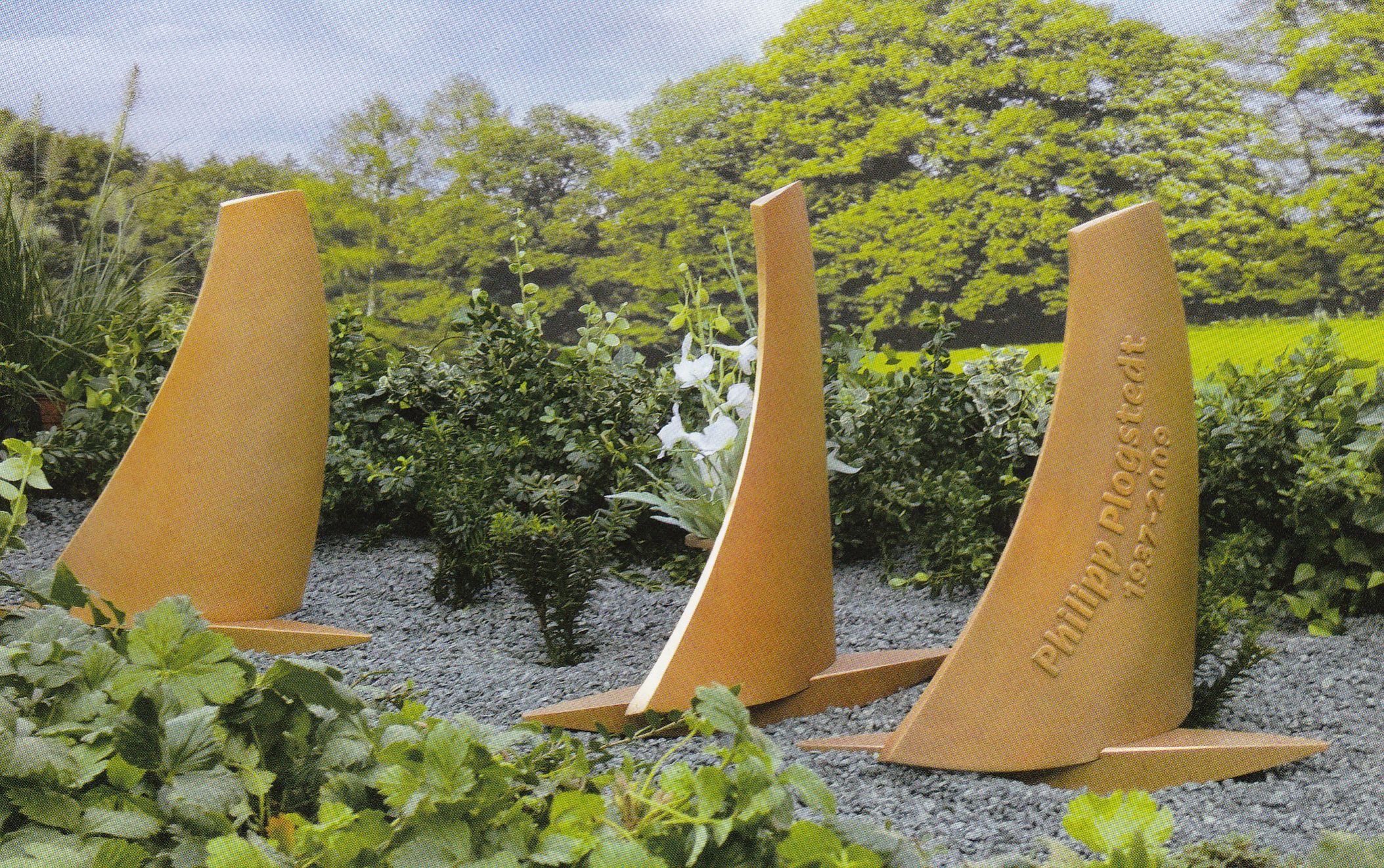 Schiff von Strassacker aus Bronze