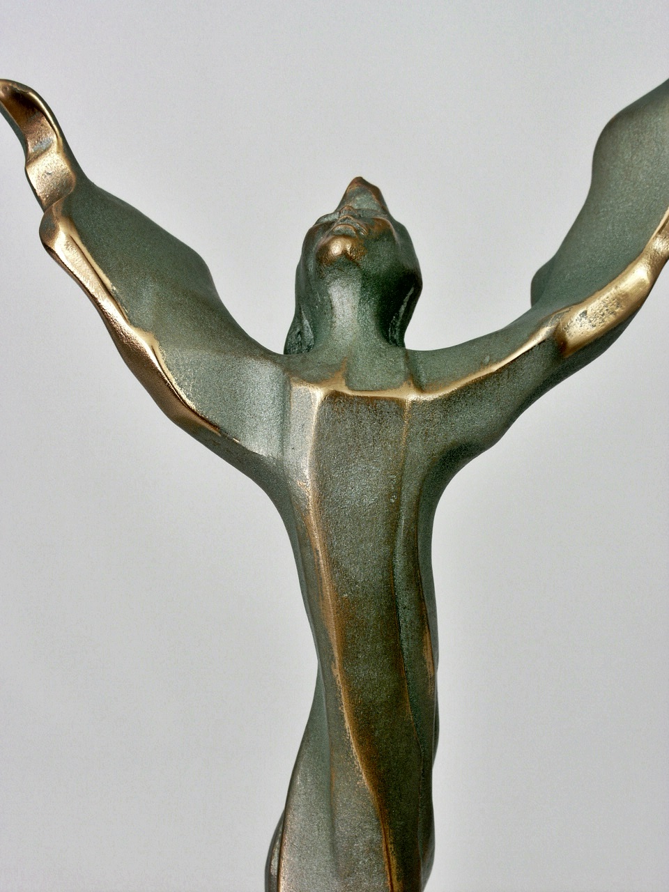 Bronzeengel, Engelsskuptur, Engel, Grabengel, Grabschmuck