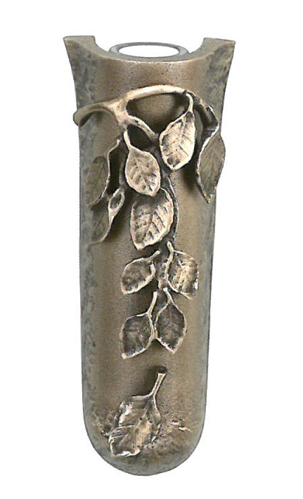 Urnenwandvase,Vase, mit Blattranke, Urnengrab