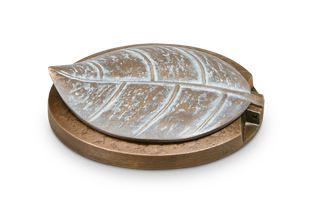 Vasenkranz, Vasenring, mit Deckel "Schmuckblatt"