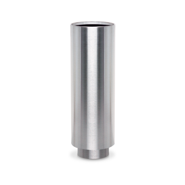 Vase aus Edelstahl