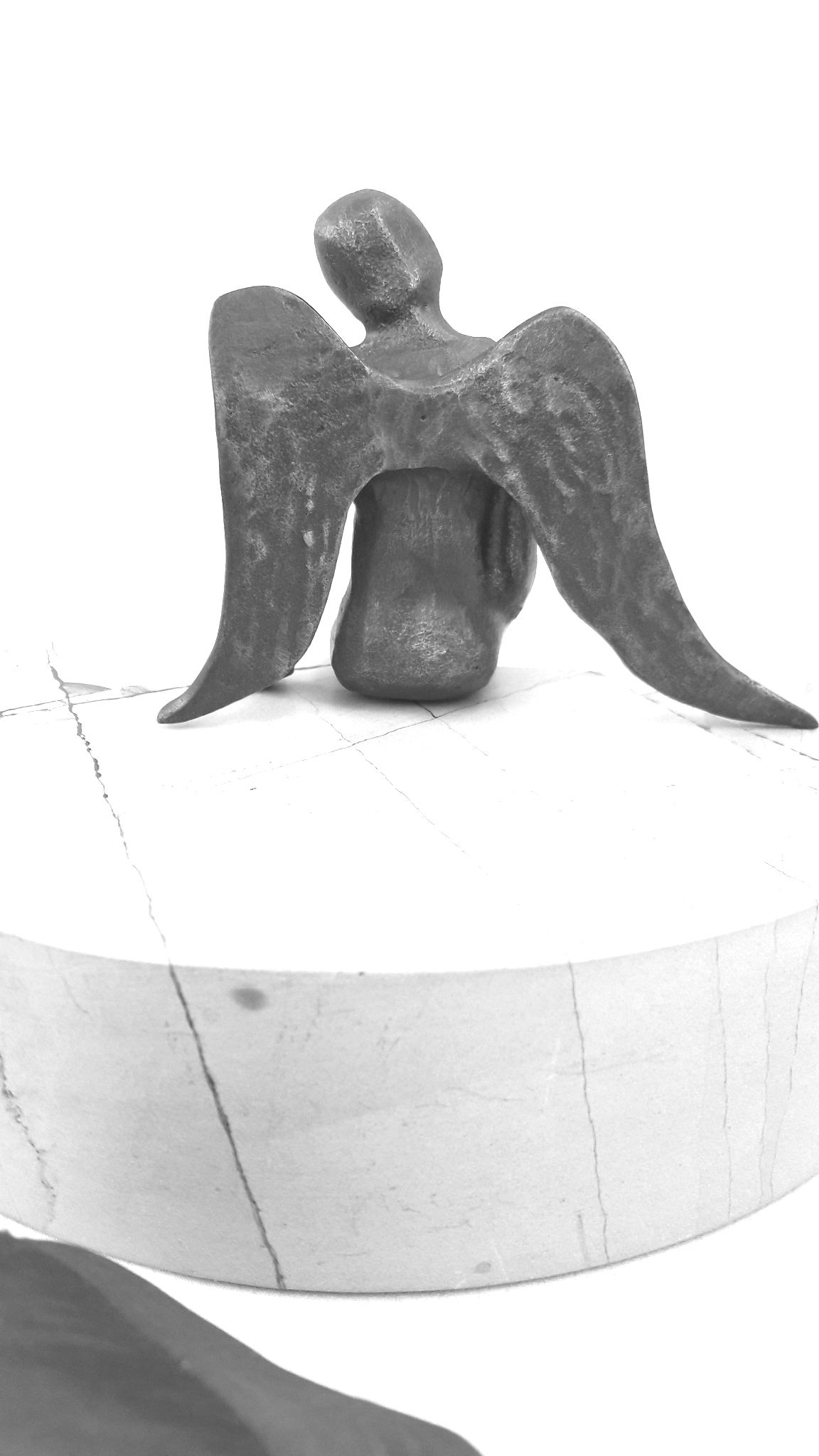 Engelskulptur, Engel,10,5 cm h, Grabschmuck