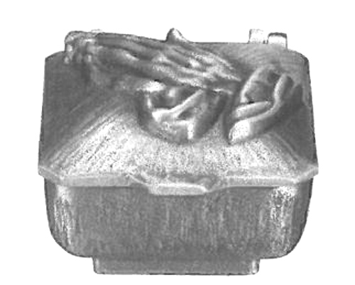 Weihwasserschale "Betende Hände"