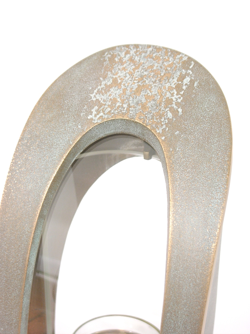 Grablaterne,  Bronze Wachsgußpatina