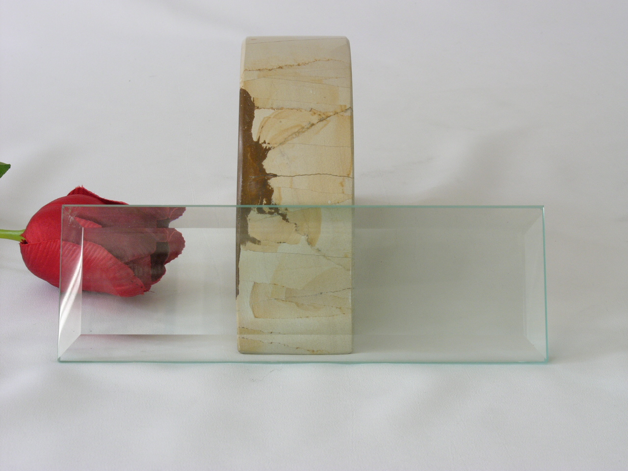 Ersatzscheibe 14,5 x 5,5 cm Kristallglas
