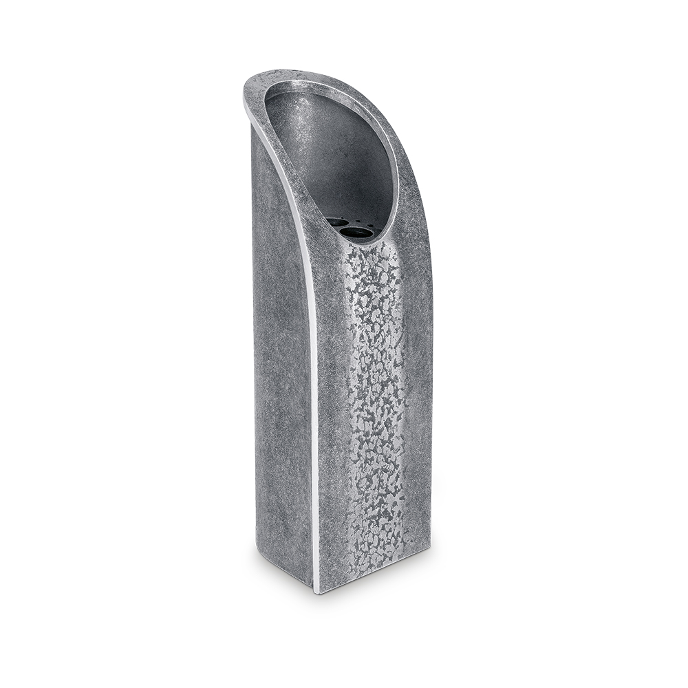 Vase, mit elegantem Schwung, Grabschmuck