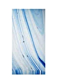 Blaue Glasscheibe viele Größen