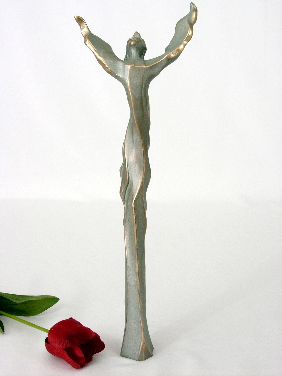 Bronzeengel, Engelsskuptur, Engel, Grabengel, Grabschmuck