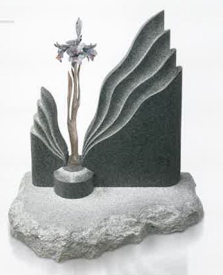 Lilie aus Bronze
